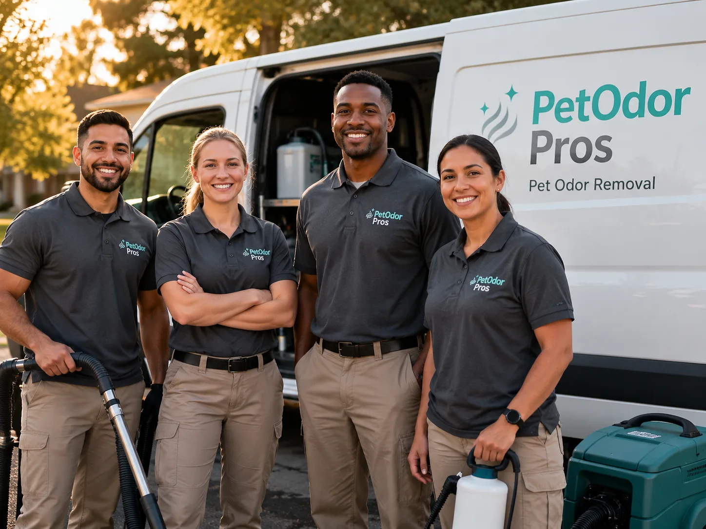 Pet Odor Removal team serving Mineral, CA